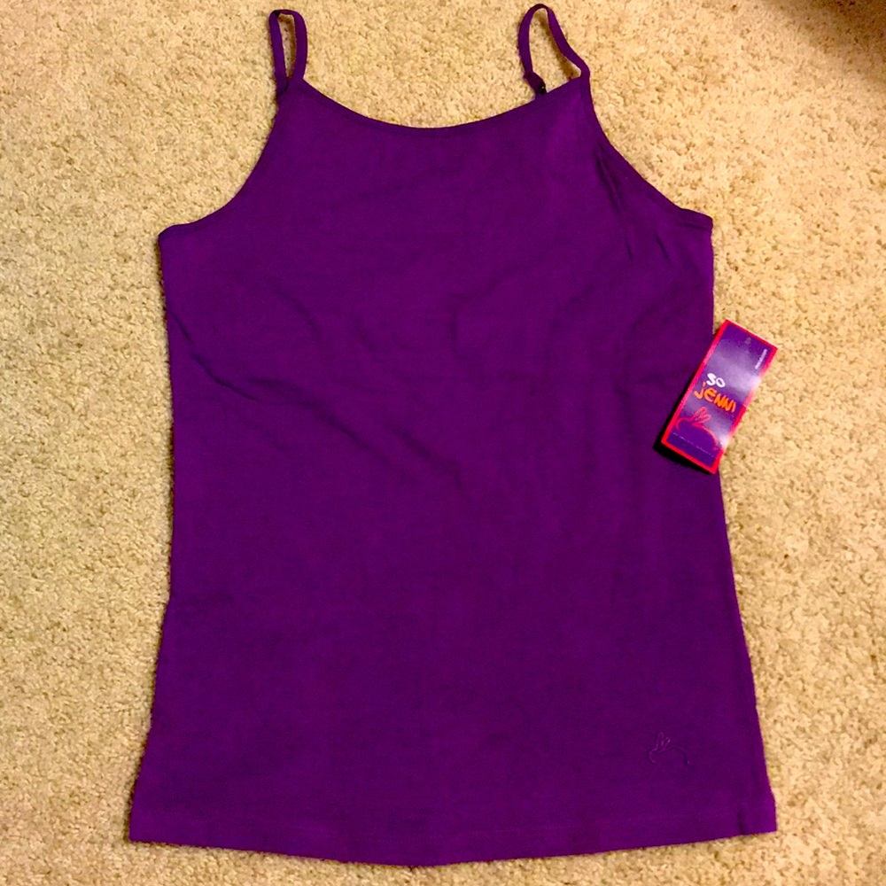 So Jenni Purple Cami/Tank Top